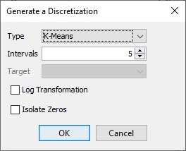 K-MeansDiscretization