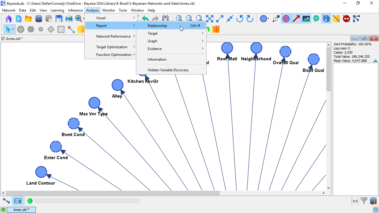 MainMenuAnalysisReportRelationship