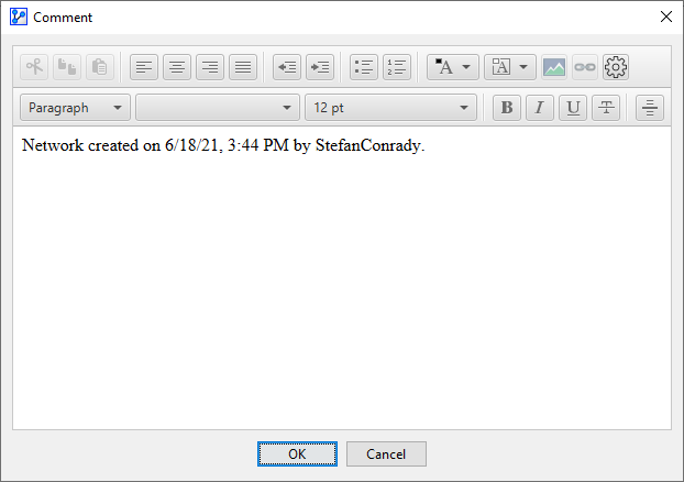 NetworkCommentsEditorDefault