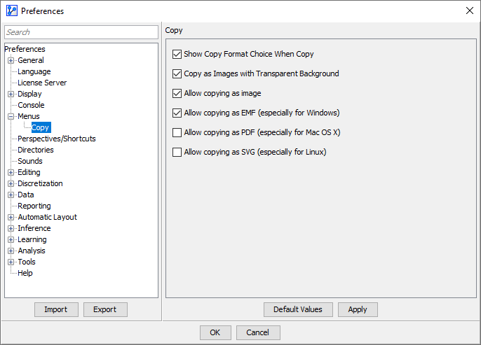 PreferencesMenusCopy