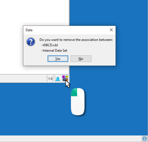 StatusBarRemoveDatabase
