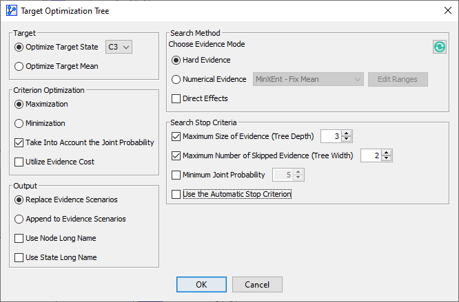 TargetOptimizationTreeSettings